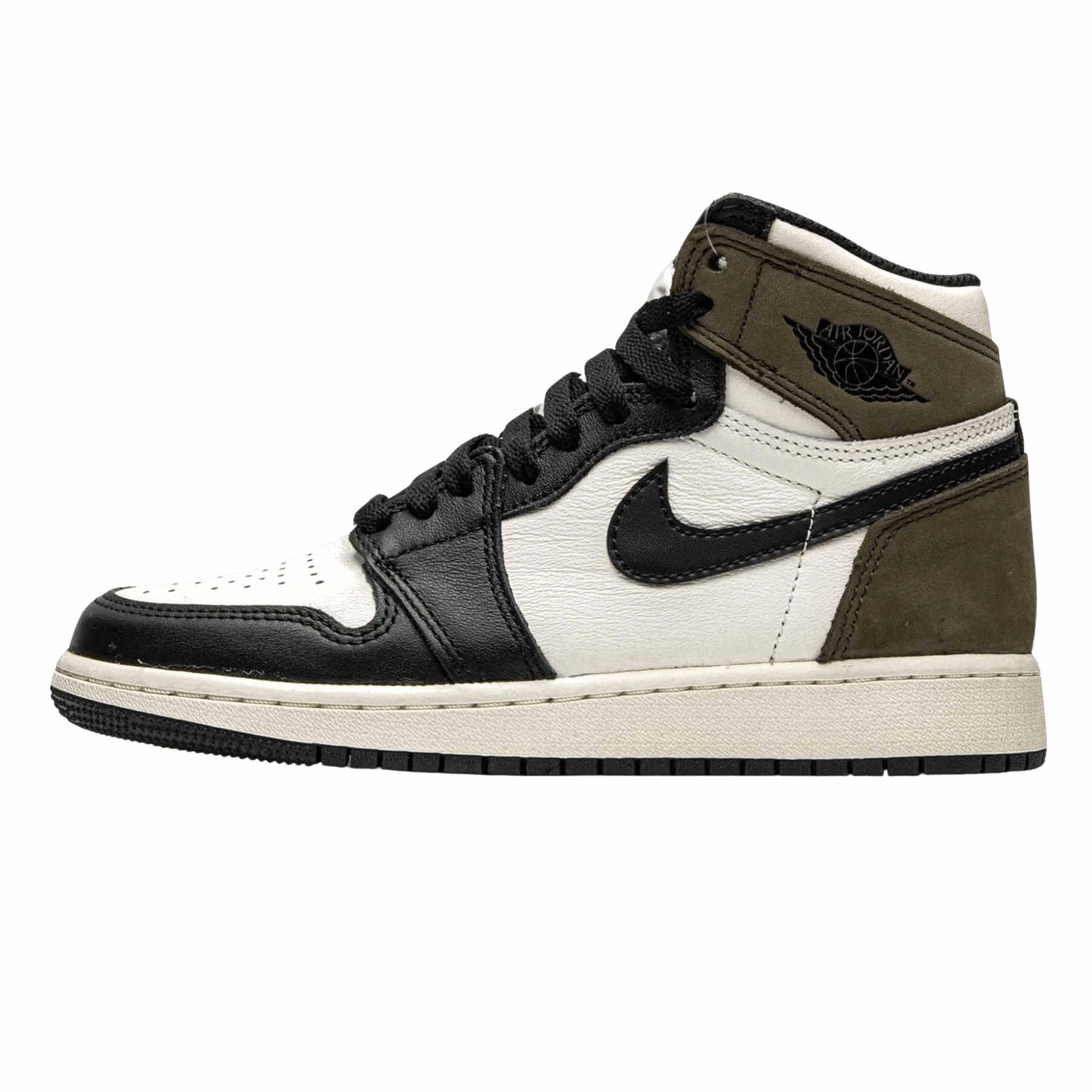 Air Jordan 1 Retro High OG GS 'Dark Mocha' Air Jordan 1 High classic sneakers with premium finish