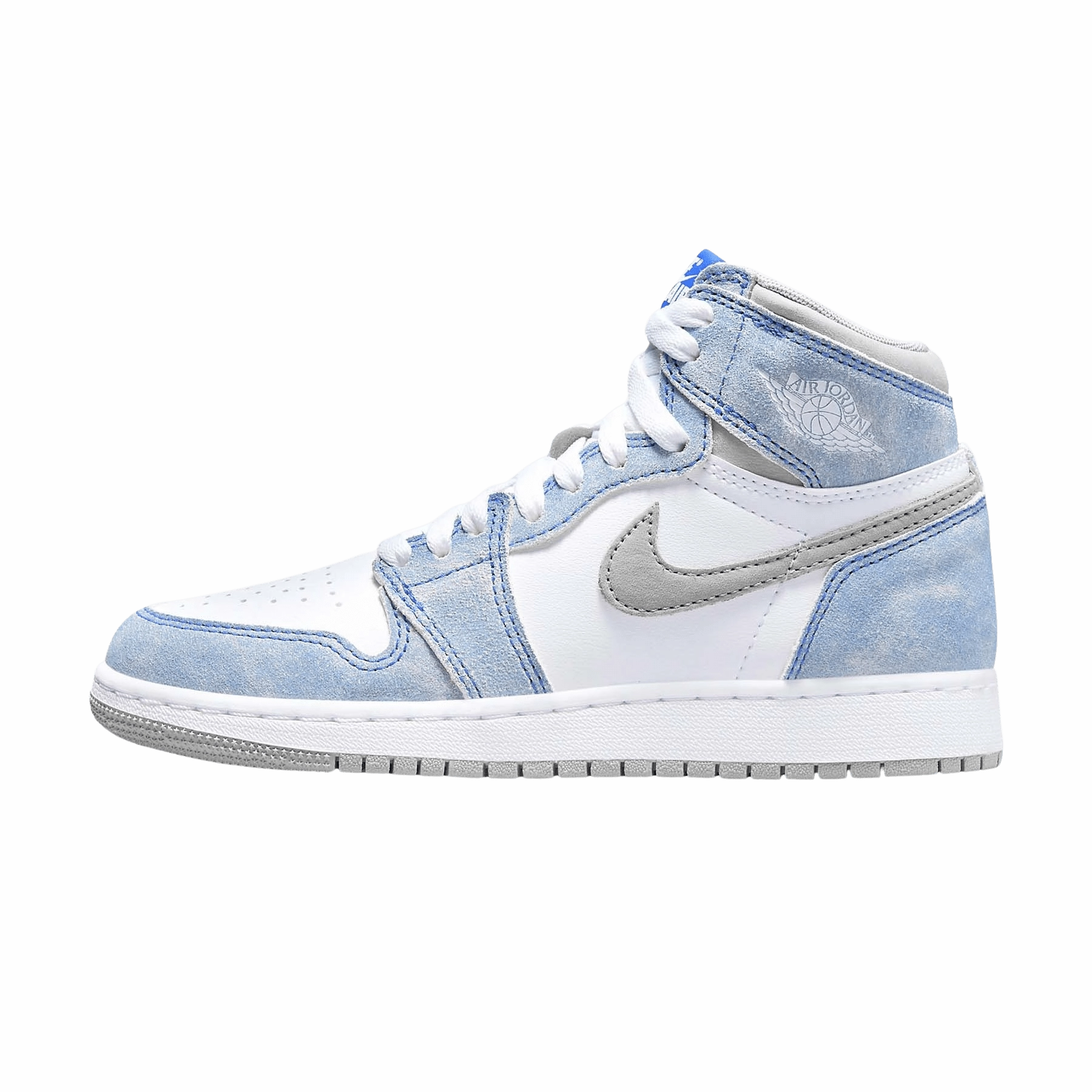 Air Jordan 1 Retro High OG GS 'Hyper Royal' Air Jordan 1 High classic sneakers with premium finish