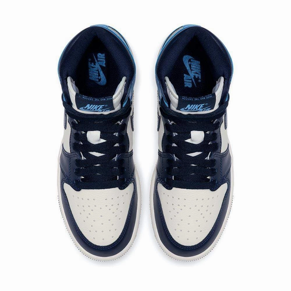 Air Jordan 1 Retro High OG GS 'Obsidian' Air Jordan 1 vintage style sneakers