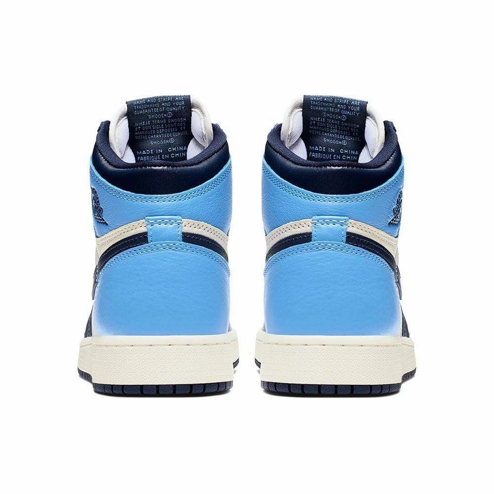 Air Jordan 1 Retro High OG GS 'Obsidian' Air Jordan 1 vintage style sneakers