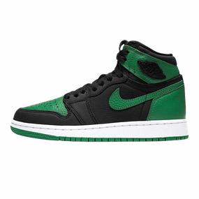 Air Jordan 1 Retro High OG GS 'Pine Green 2.0' Air Jordan 1 High classic sneakers with premium finish