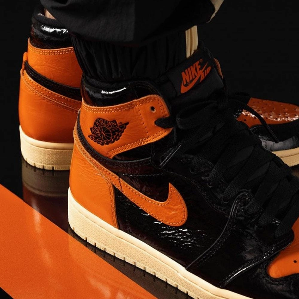 Air Jordan 1 Retro High OG GS ??Shattered Backboard 3.0?? Air Jordan 1 vintage style sneakers