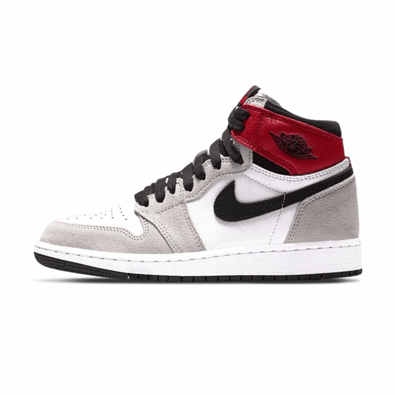 Air Jordan 1 Retro High OG GS 'Smoke Grey' Air Jordan 1 High classic sneakers with premium finish
