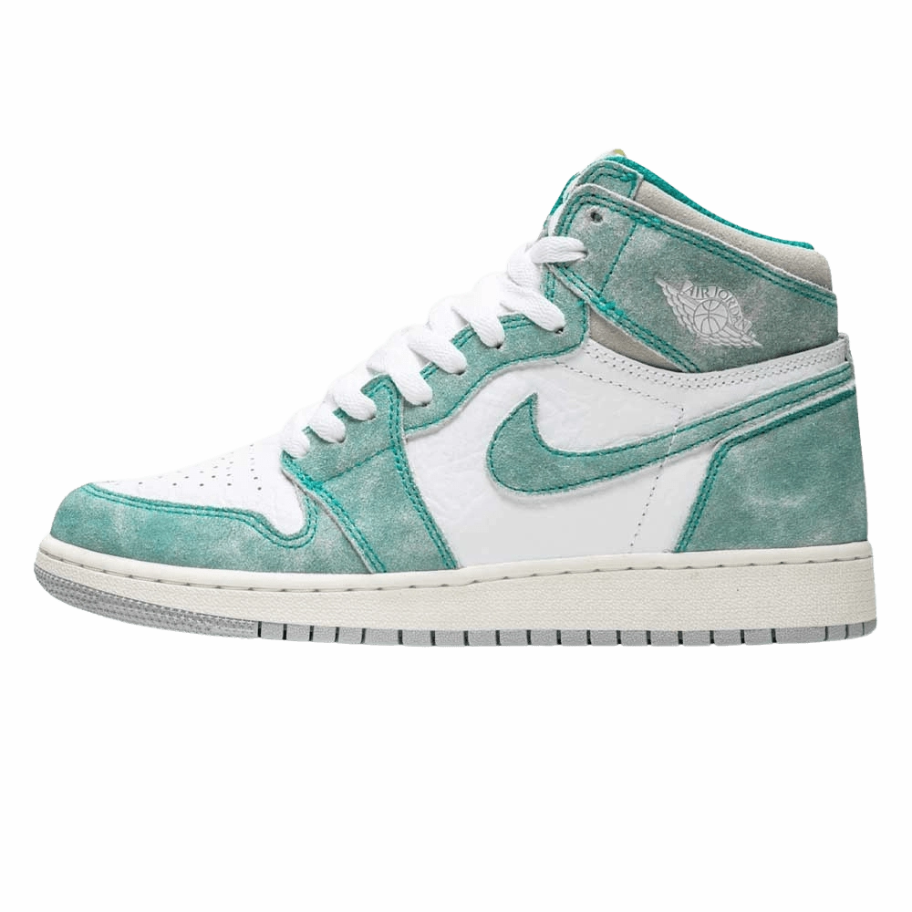 Air Jordan 1 Retro High OG GS 'Turbo Green' Air Jordan 1 High classic sneakers with premium finish