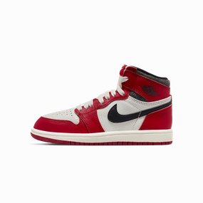 Air Jordan 1 Retro High OG PS 'Chicago Lost & Found' Air Jordan 1 High classic sneakers with premium finish