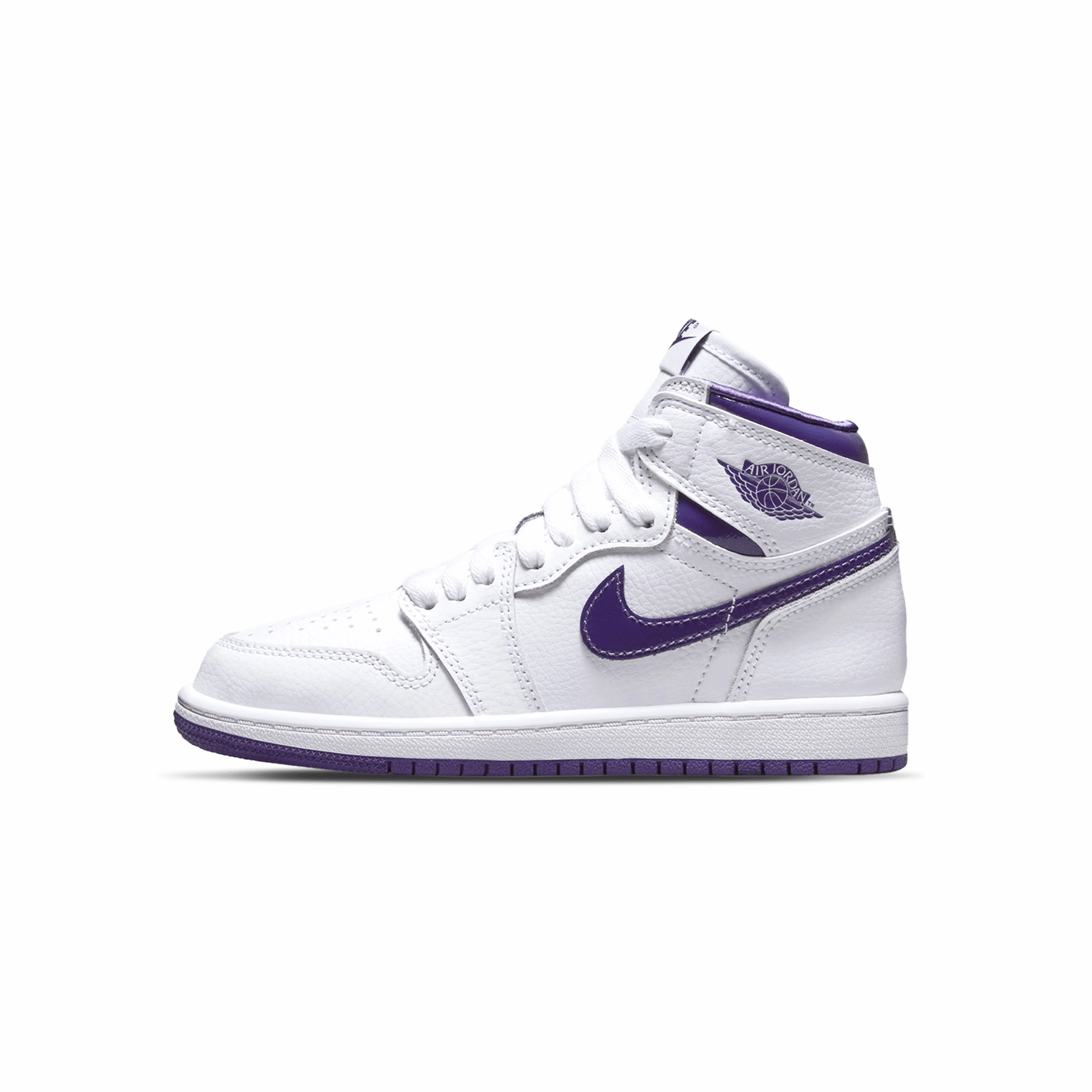 Air Jordan 1 Retro High OG PS 'Court Purple' Air Jordan 1 High classic sneakers with premium finish