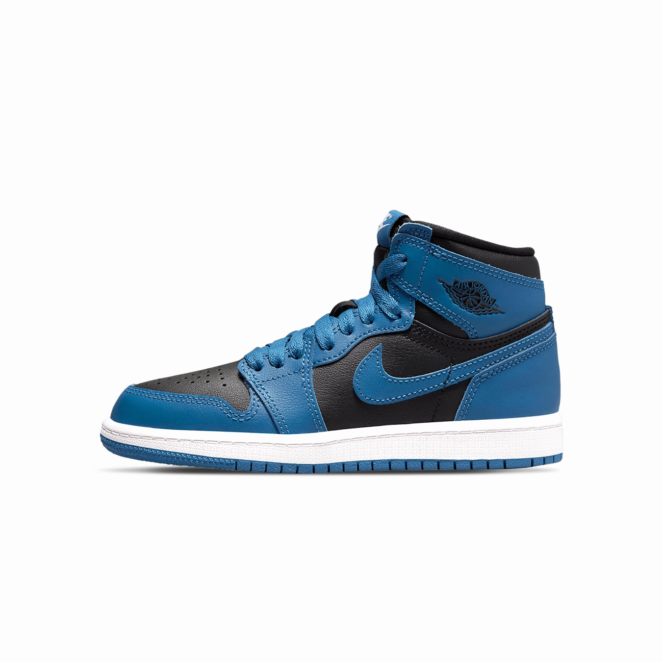 Air Jordan 1 Retro High OG PS 'Dark Marina Blue' Air Jordan 1 High classic sneakers with premium finish