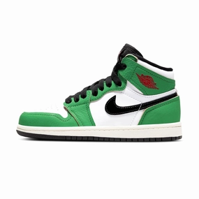 Air Jordan 1 Retro High OG PS 'Lucky Green' Air Jordan 1 High classic sneakers with premium finish