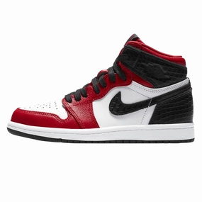 Air Jordan 1 Retro High OG PS 'Satin Red' Air Jordan 1 High classic sneakers with premium finish