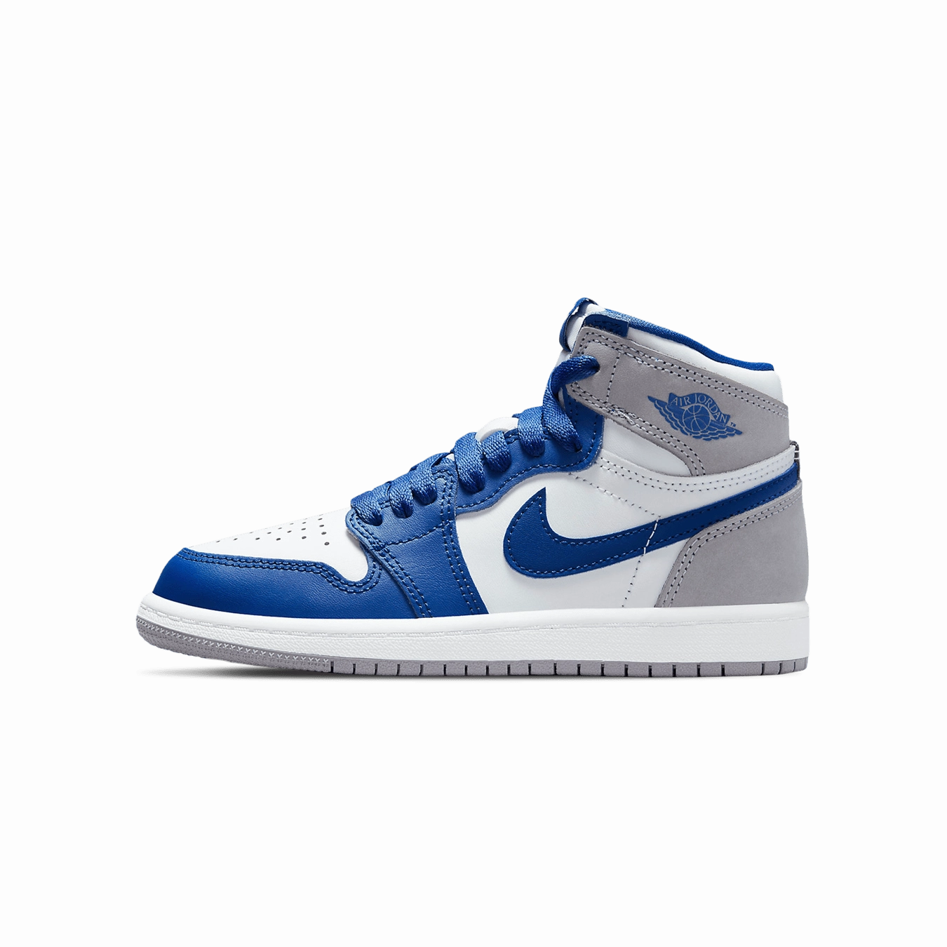 Air Jordan 1 Retro High OG PS 'True Blue' Air Jordan 1 High classic sneakers with premium finish