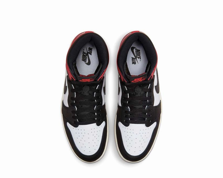 Air Jordan 1 Retro High OG "Black Toe" Mens court performance shoes
