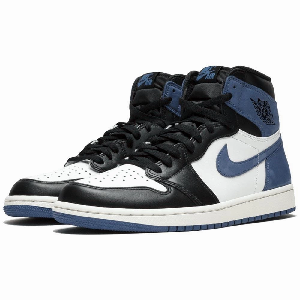 Air Jordan 1 Retro High OG "Blue Moon" Air Jordan 1 vintage style sneakers
