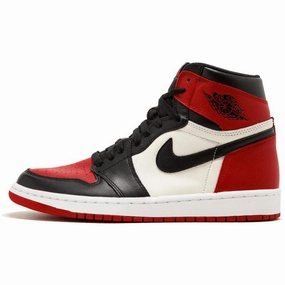 Air Jordan 1 Retro High OG "Bred Toe" Air Jordan 1 High classic sneakers with premium finish