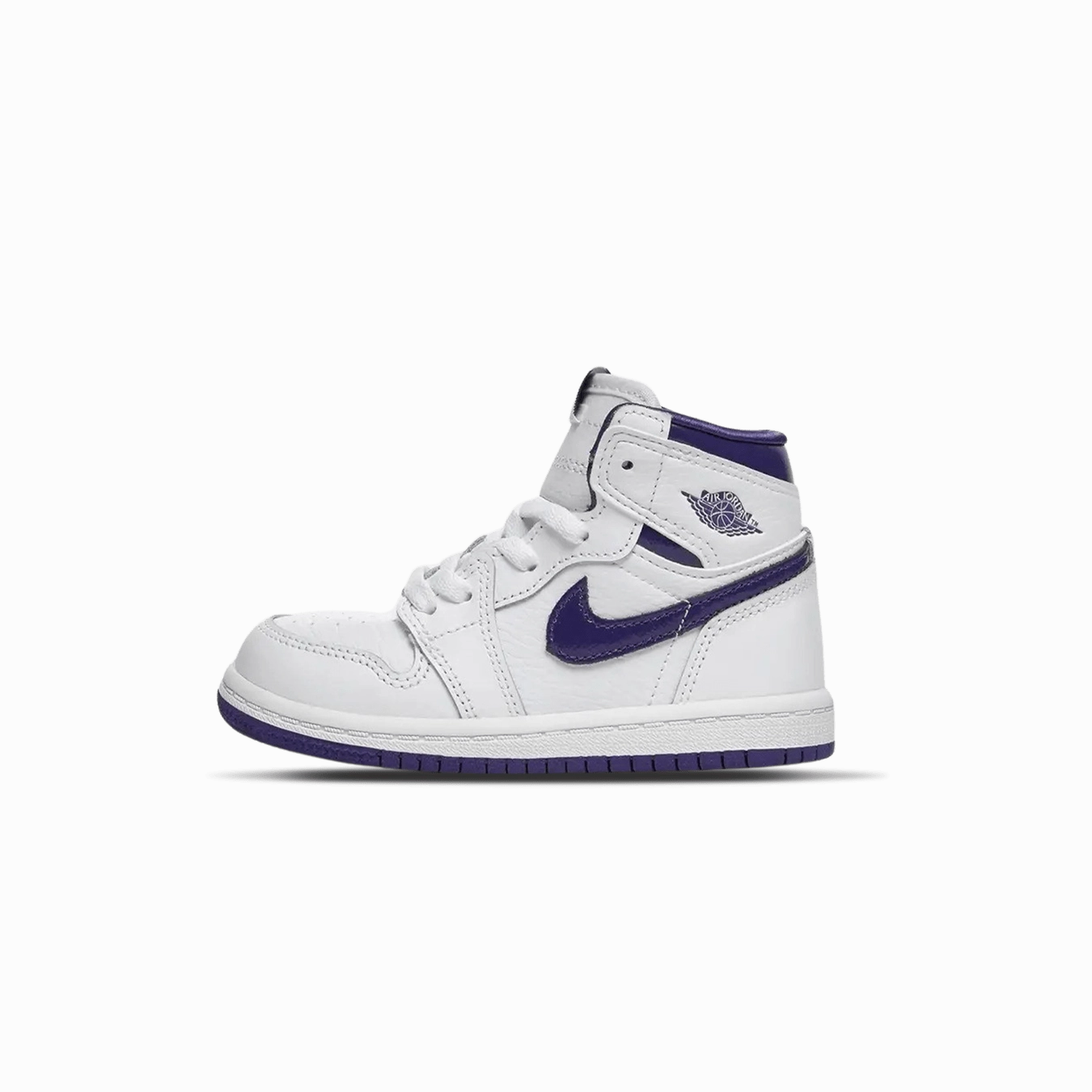Air Jordan 1 Retro High OG TD 'Court Purple' Air Jordan 1 High classic sneakers with premium finish