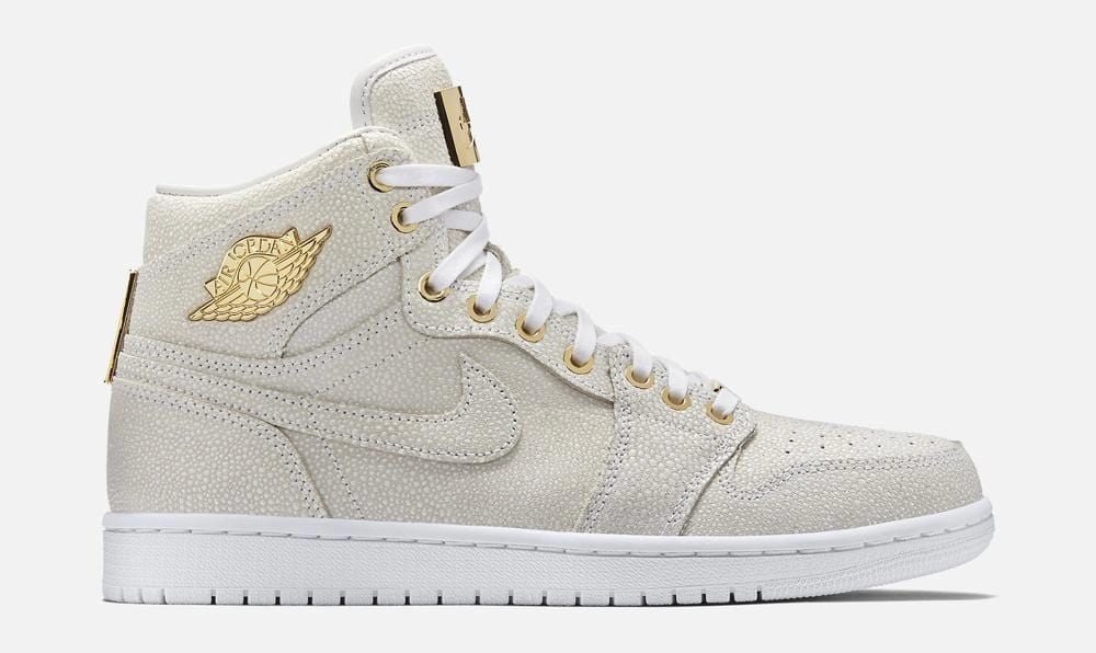 Air Jordan 1 Retro High Pinnacle White Metallic Gold Air Jordan 1 High OG shoes