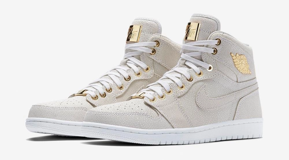 Air Jordan 1 Retro High Pinnacle White Metallic Gold Air Jordan 1 High OG shoes