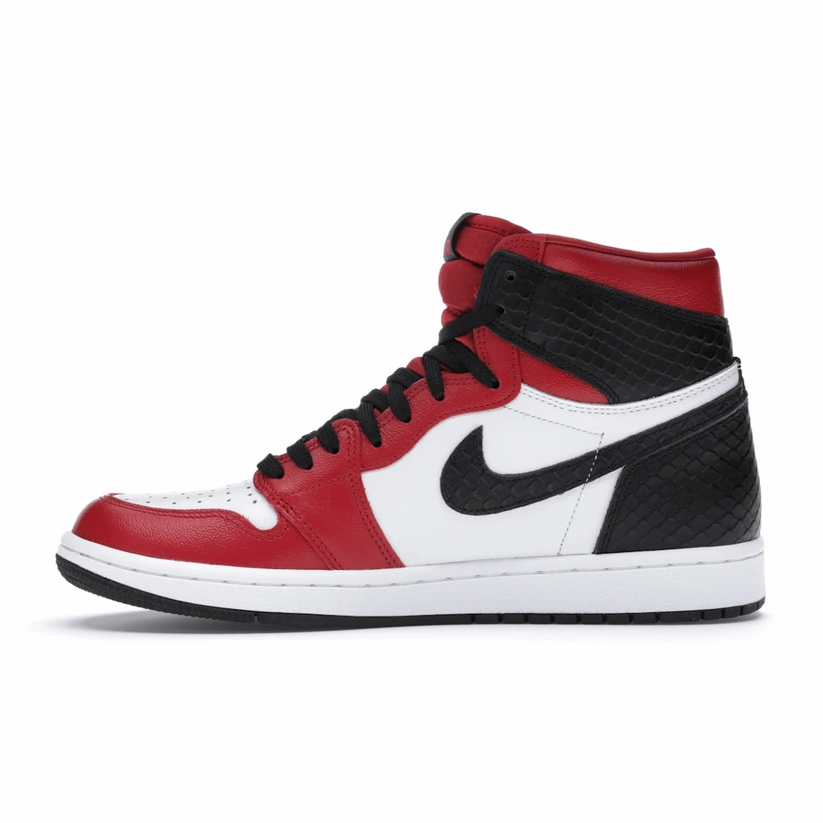 Air Jordan 1 Retro High Satin Snake Chicago High-cut throwback trainers
