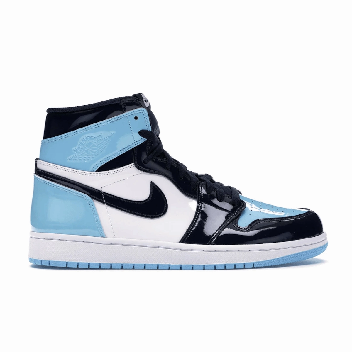 Air Jordan 1 Retro High UNC Patent Air Jordan 1 High OG basketball sneakers