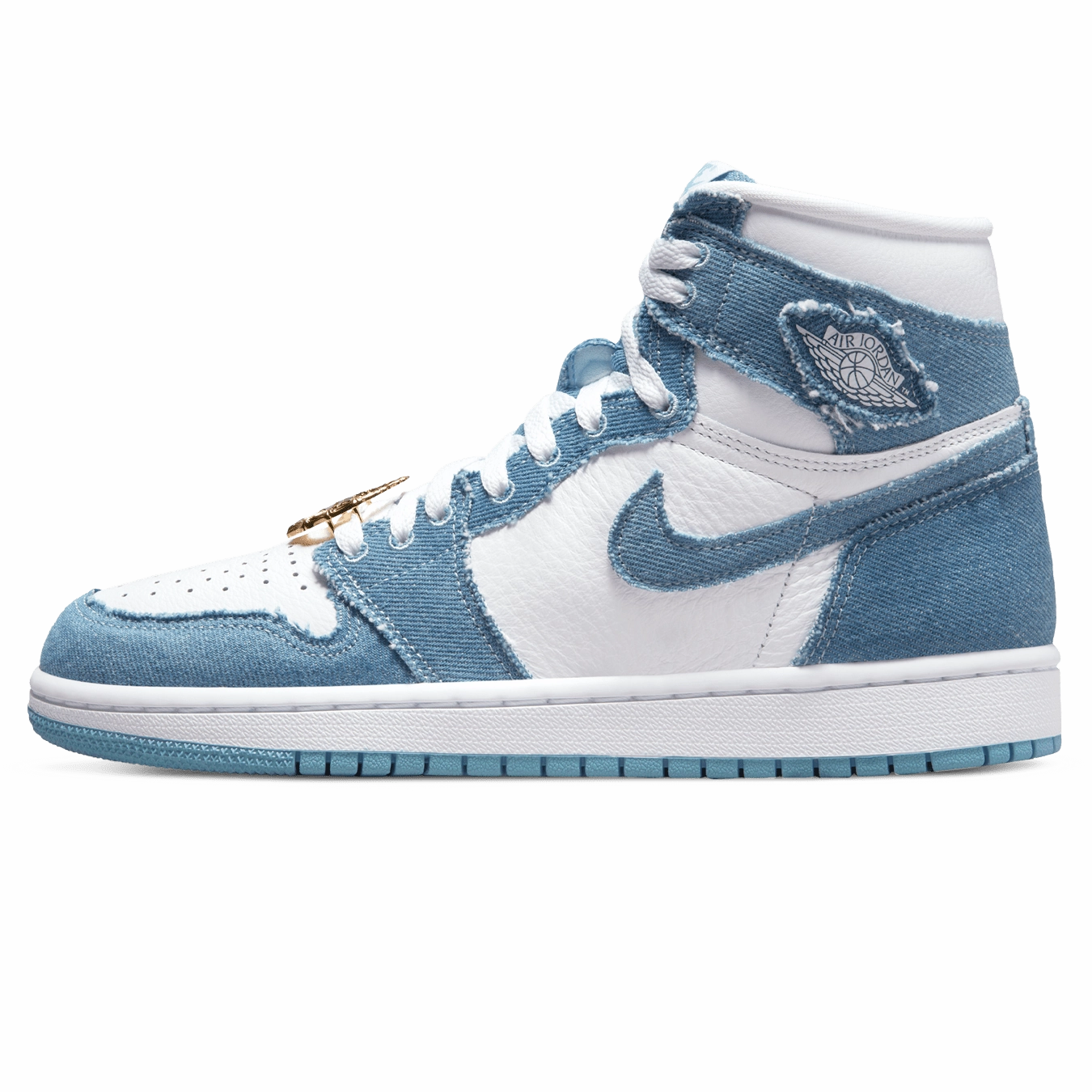 Air Jordan 1 Retro High Wmns OG 'Denim' Air Jordan 1 High classic sneakers with premium finish
