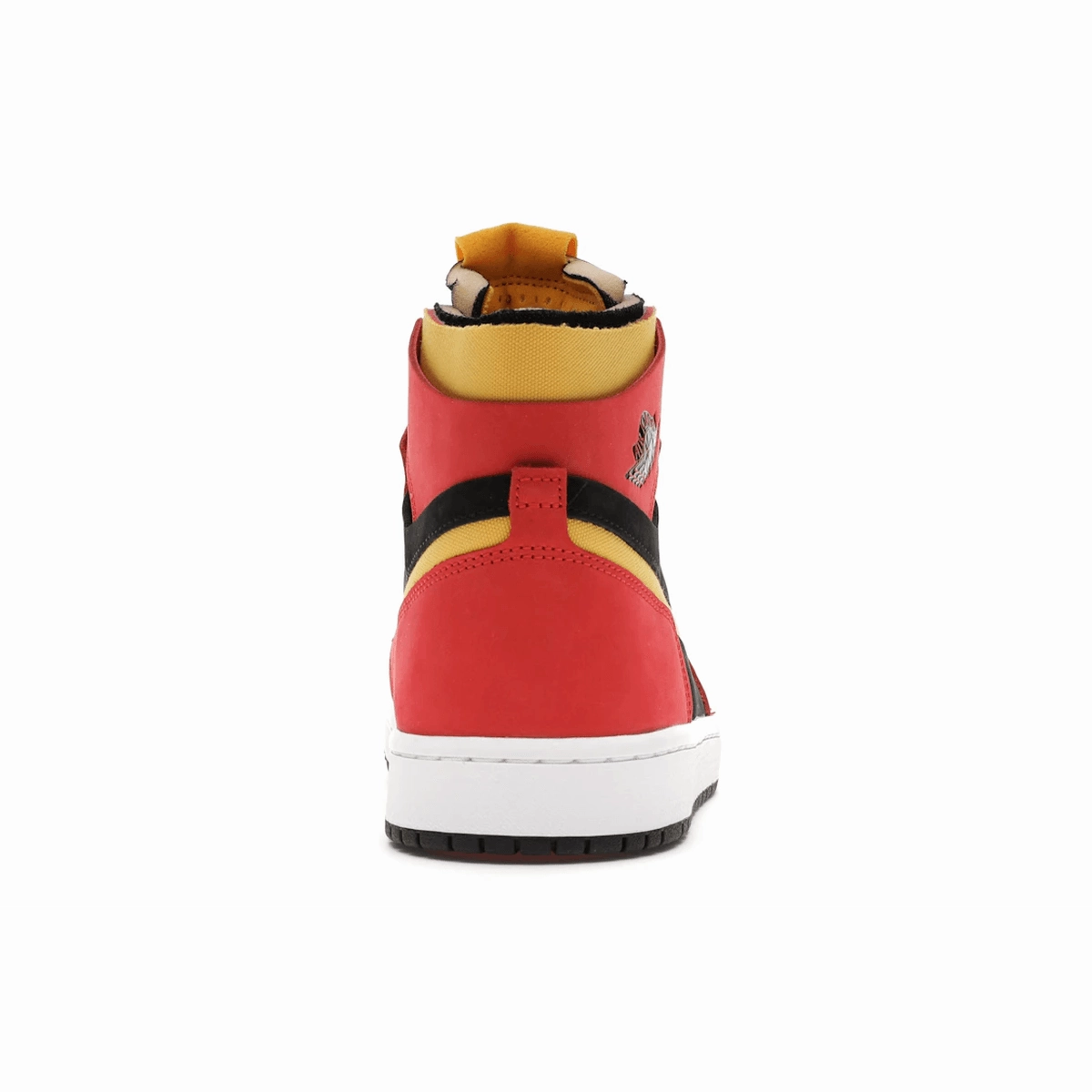 Air Jordan 1 Retro High Zoom Black Chile Red High-cut throwback trainers