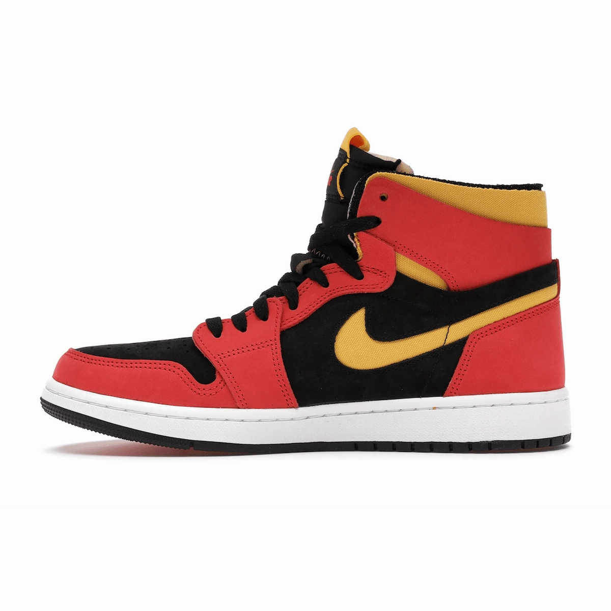 Air Jordan 1 Retro High Zoom Black Chile Red High-cut throwback trainers