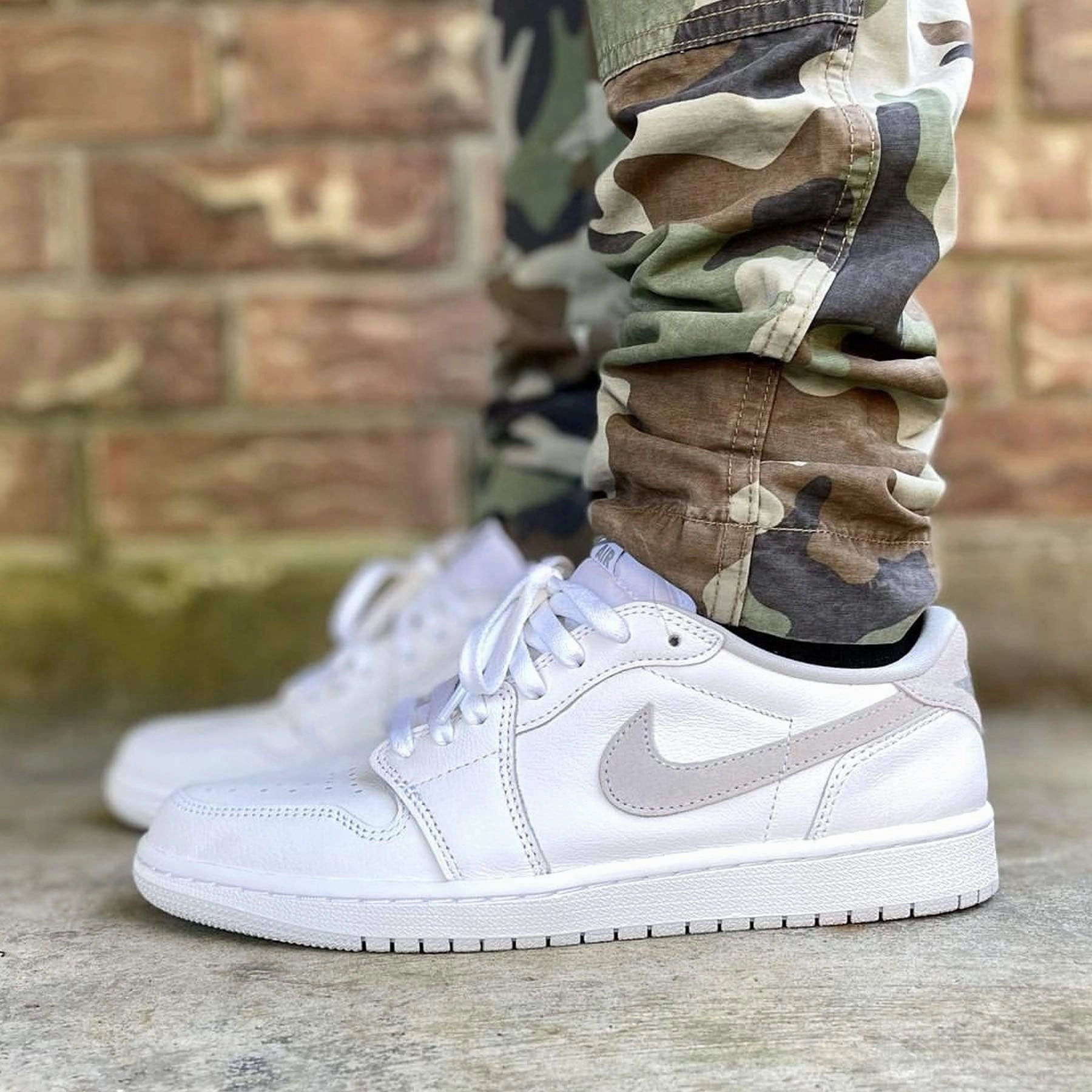 Air Jordan 1 Retro Low OG 'Neutral Grey' 2021 Air Jordan 1 Low lifestyle shoes