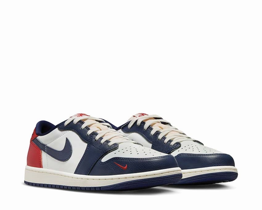 Air Jordan 1 Retro Low OG "Howard University" Mens court performance shoes