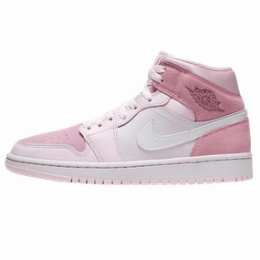 Air Jordan 1 WMNS Mid ??Digital Pink?? Air Jordan 1 Mid versatile shoes for daily wear