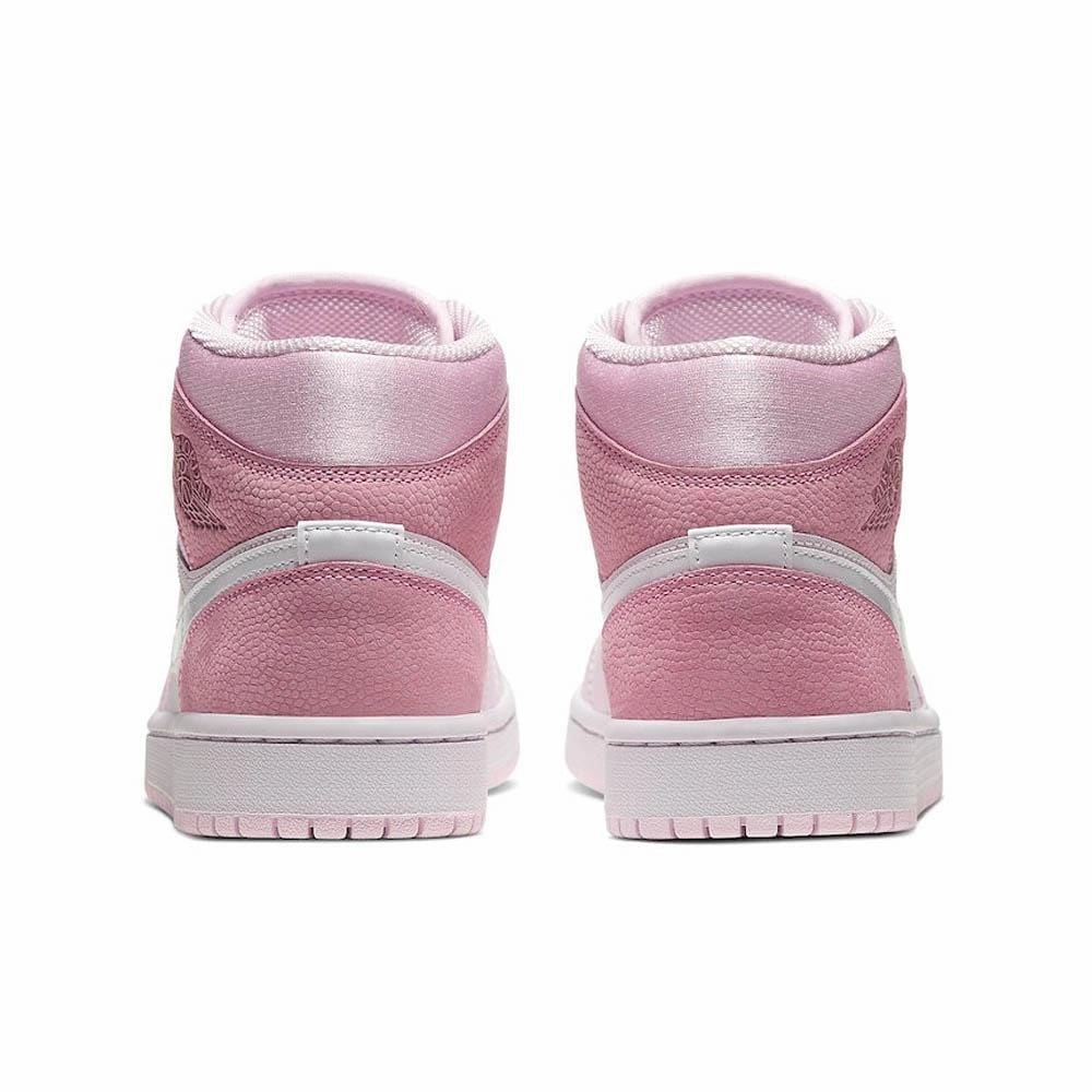 Air Jordan 1 WMNS Mid ??Digital Pink?? Air Jordan 1 Mid streetwear shoes
