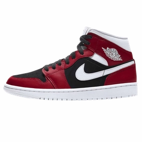 Air Jordan 1 Wmns Mid 'Gym Red Black' Air Jordan 1 Mid versatile shoes for daily wear