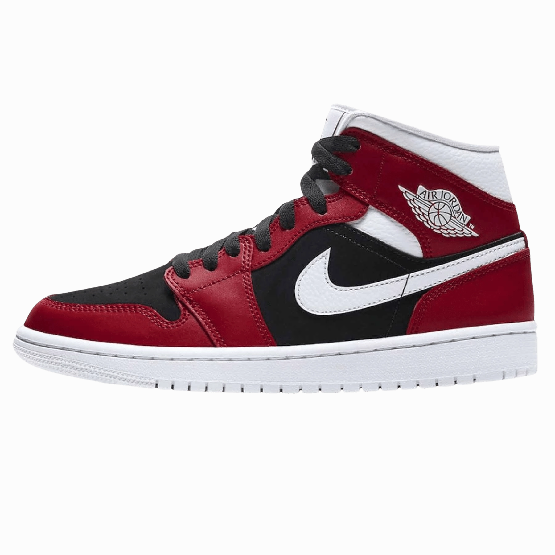 Air Jordan 1 Wmns Mid 'Gym Red Black' Air Jordan 1 Mid versatile shoes for daily wear