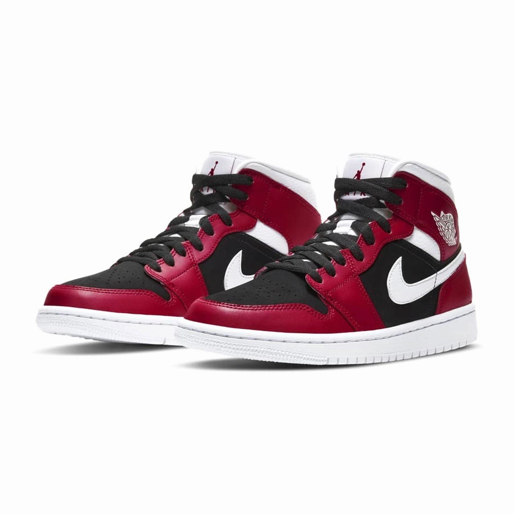 Air Jordan 1 Wmns Mid 'Gym Red Black' Air Jordan 1 Mid streetwear shoes