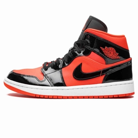 Air Jordan 1 Wmns Mid 'Hot Punch' Air Jordan 1 Mid versatile shoes for daily wear