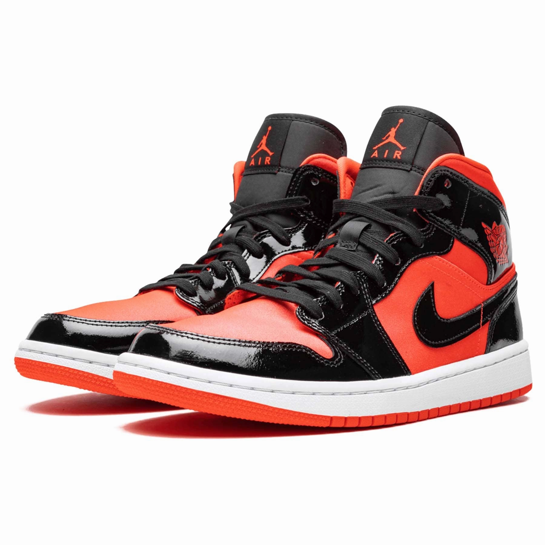 Air Jordan 1 Wmns Mid 'Hot Punch' Air Jordan 1 Mid streetwear shoes