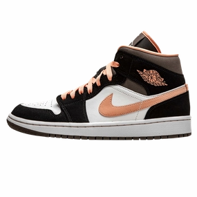 Air Jordan 1 Wmns Mid SE 'Peach Mocha' Air Jordan 1 Mid versatile shoes for daily wear