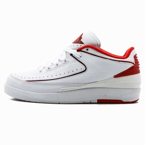 Air Jordan 2 Retro Low 'White Varsity Red' Air Jordan 2 heritage sneakers