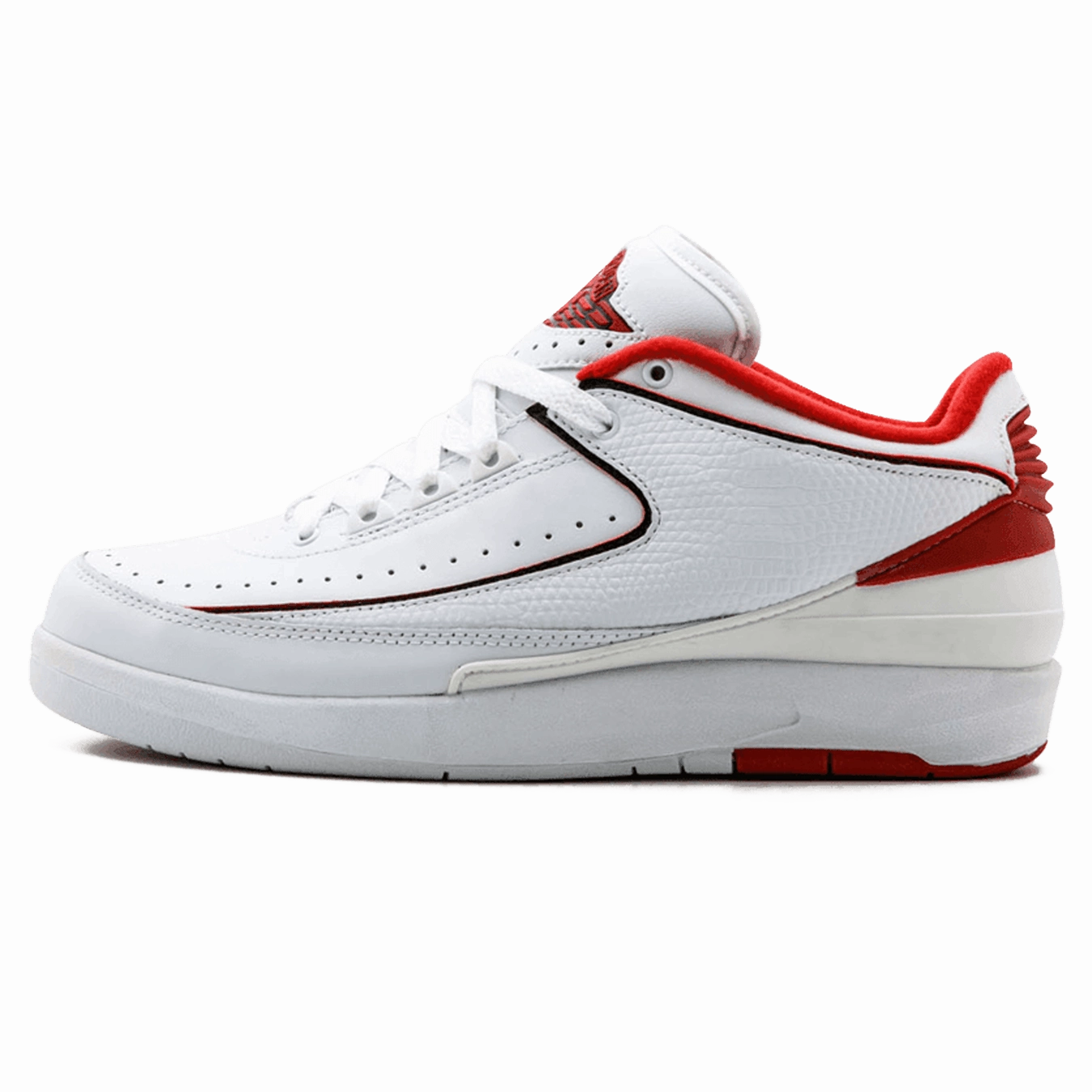 Air Jordan 2 Retro Low 'White Varsity Red' Air Jordan 2 heritage sneakers