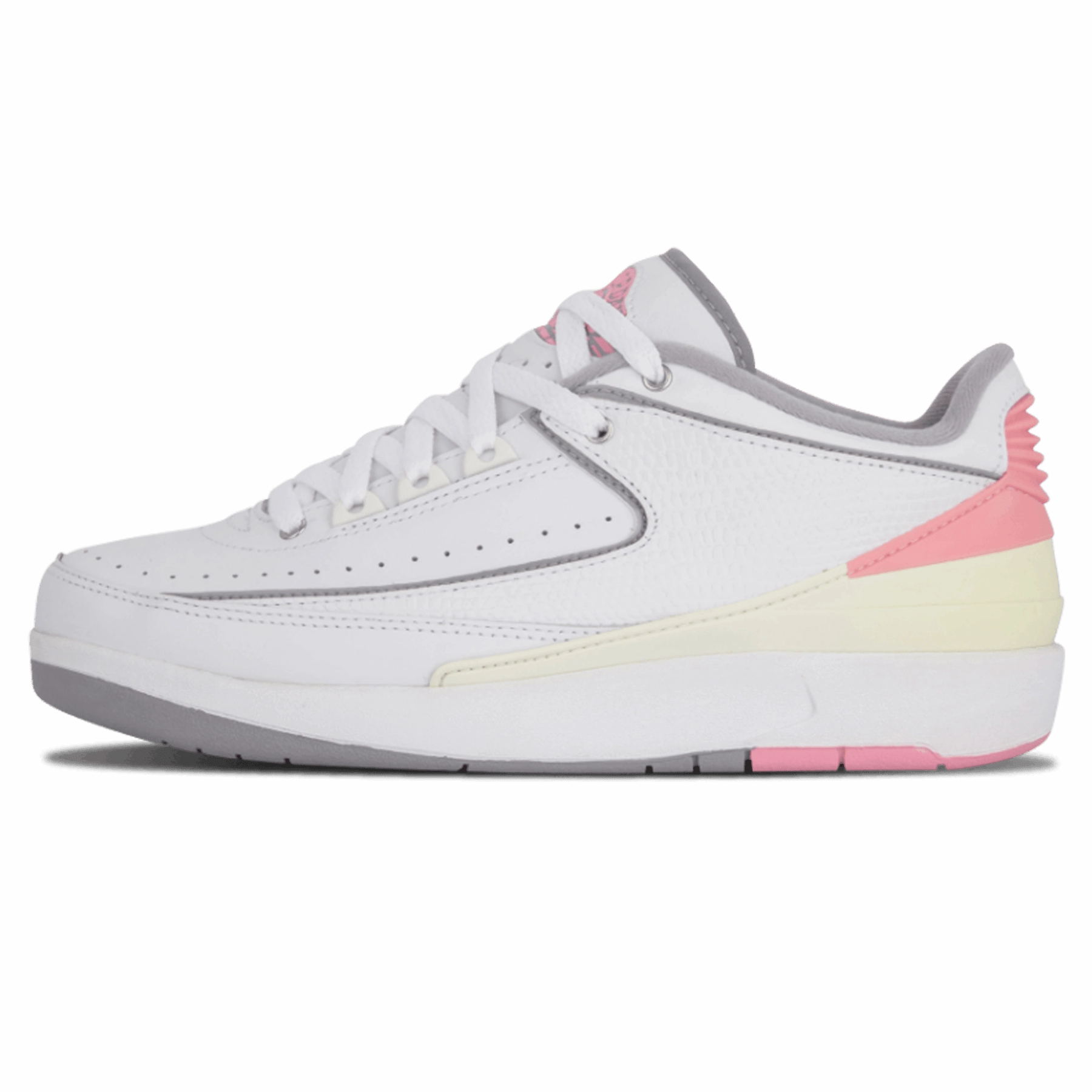 Air Jordan 2 Retro Low Wmns Light Steel Grey Pink Air Jordan 2 heritage sneakers