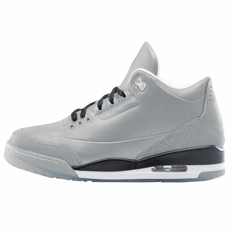 Air Jordan 3 '5Lab3' Reflect Silver Air Jordan 3 street-ready sneakers