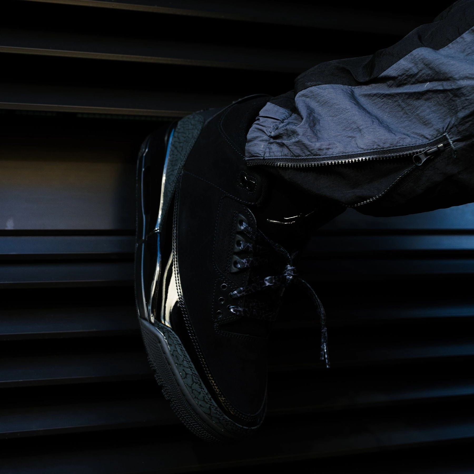 Air Jordan 3 Retro 'Black Cat' 2025 All-day support retro kicks