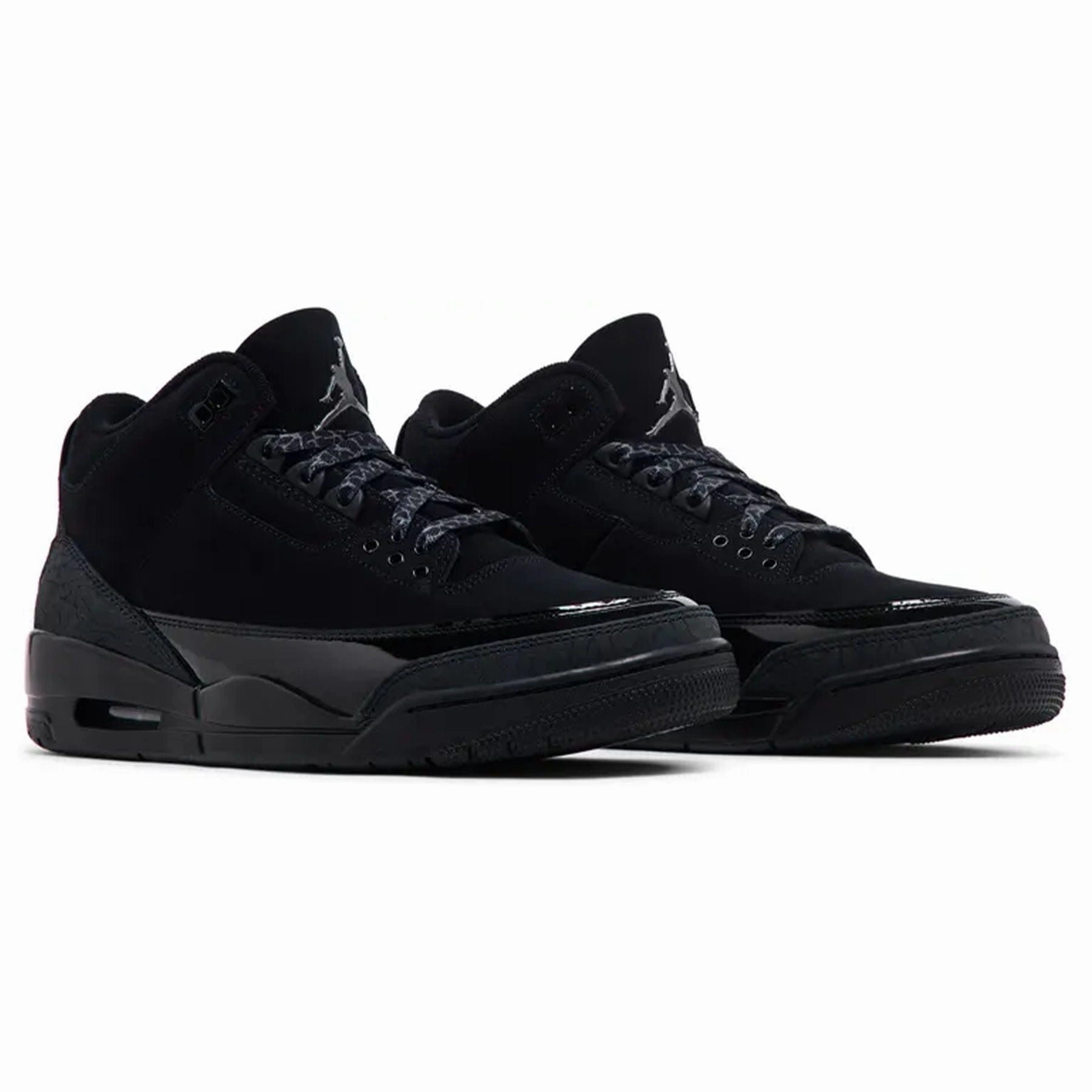Air Jordan 3 Retro 'Black Cat' 2025 All-day support retro kicks