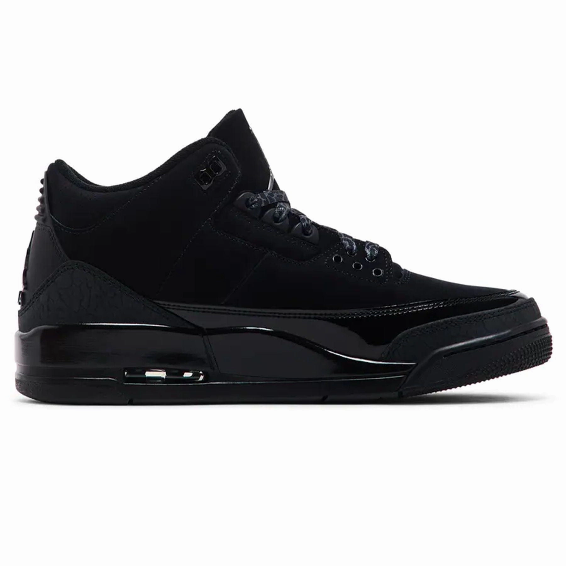 Air Jordan 3 Retro 'Black Cat' 2025 All-day support retro kicks