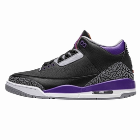 Air Jordan 3 Retro 'Court Purple' Air Jordan 3 street-ready sneakers