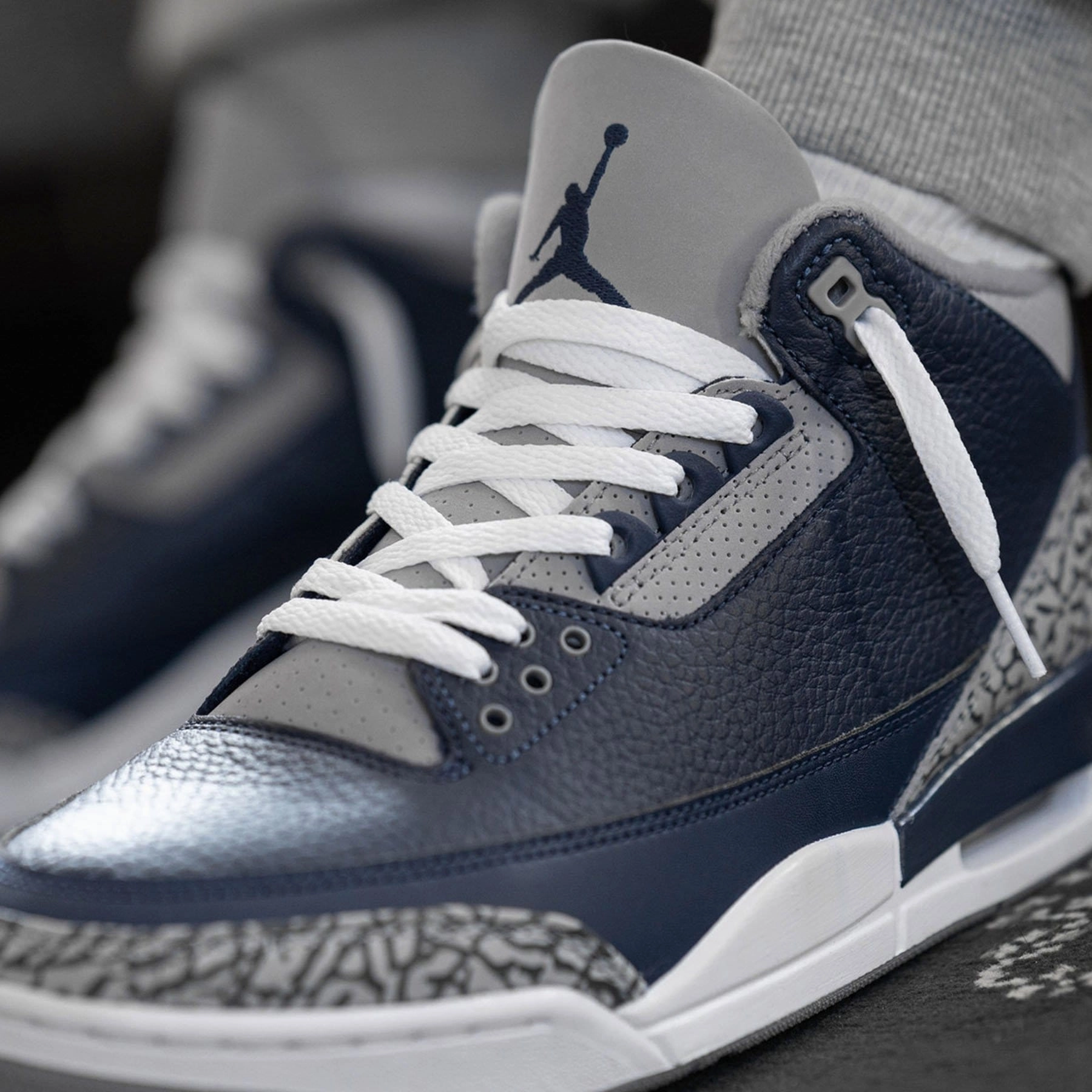 Air Jordan 3 Retro 'Georgetown' All-day support retro kicks