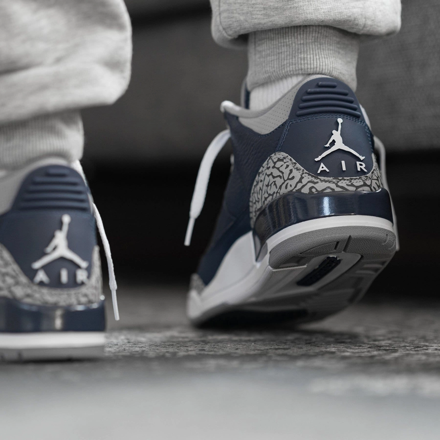Air Jordan 3 Retro 'Georgetown' All-day support retro kicks