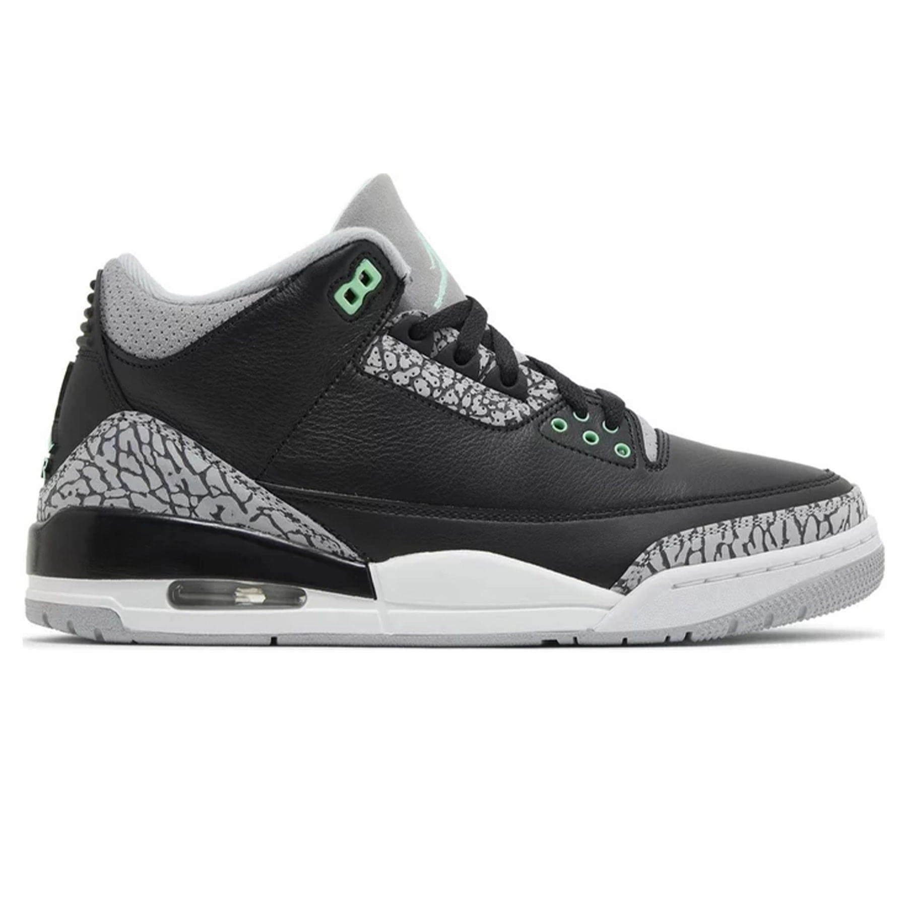 Air Jordan 3 Retro 'Green Glow' All-day support retro kicks