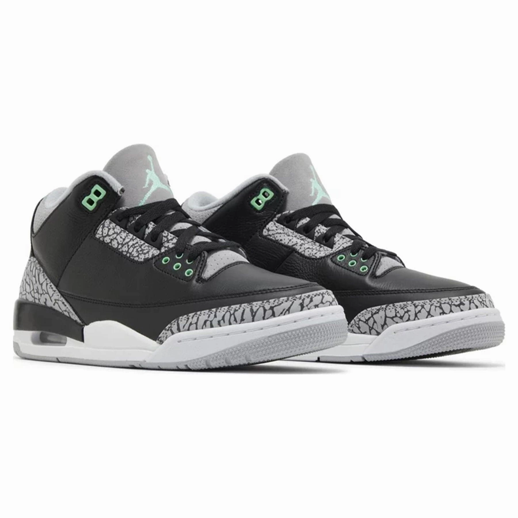 Air Jordan 3 Retro 'Green Glow' All-day support retro kicks