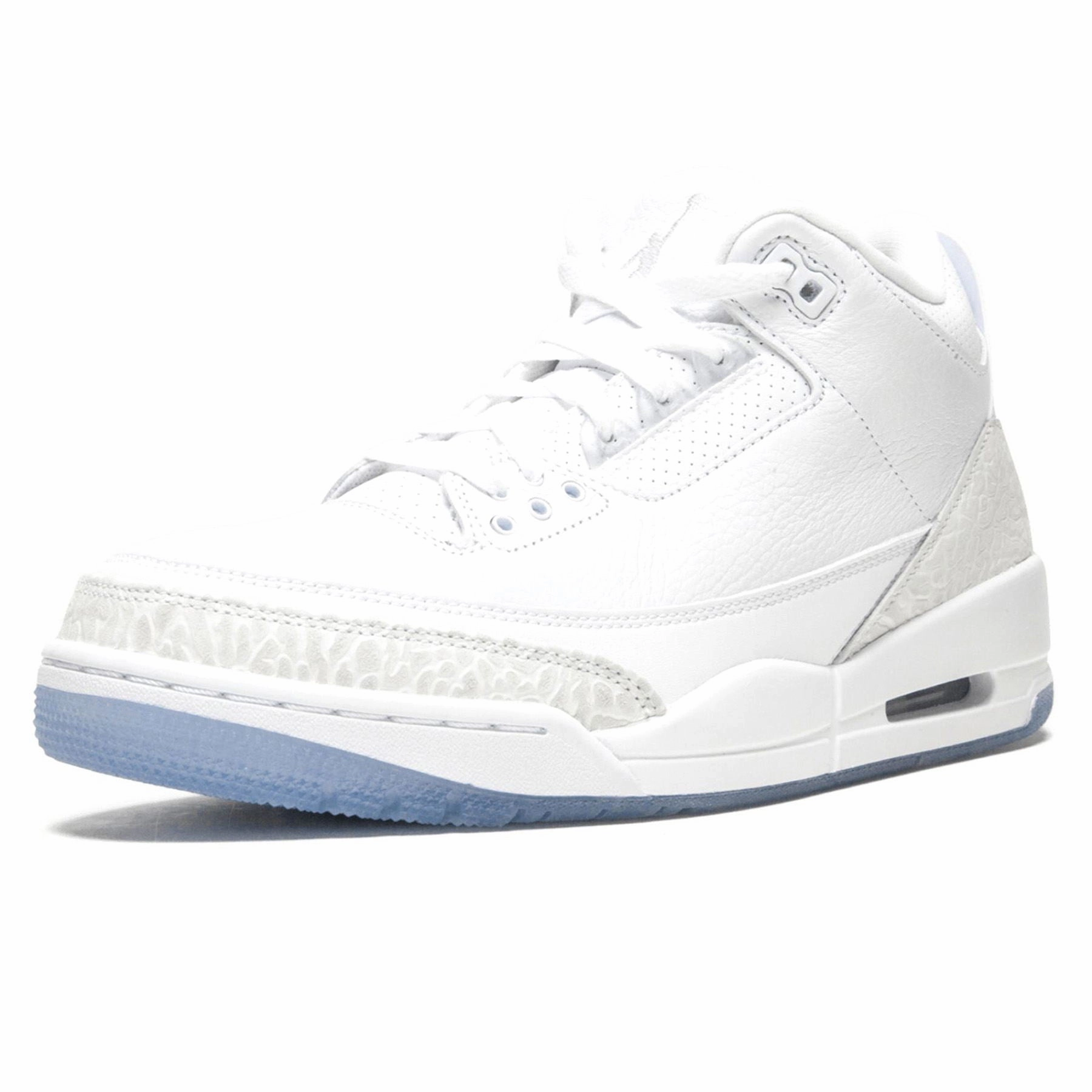 Air Jordan 3 Retro 'Pure White' All-day support retro kicks