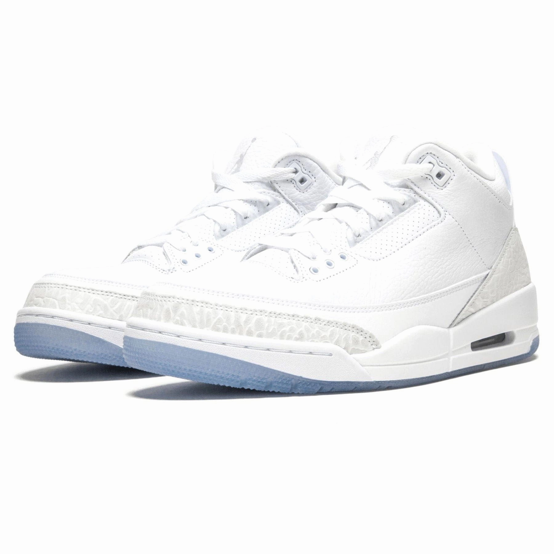 Air Jordan 3 Retro 'Pure White' All-day support retro kicks