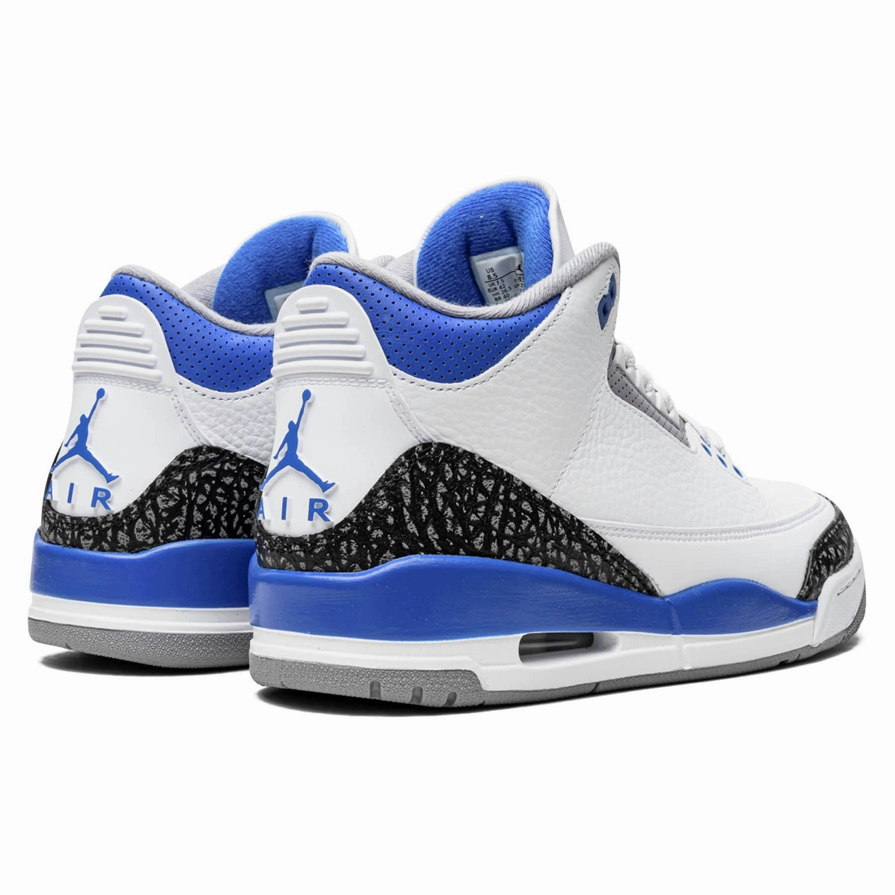 Air Jordan 3 Retro 'Racer Blue' All-day support retro kicks